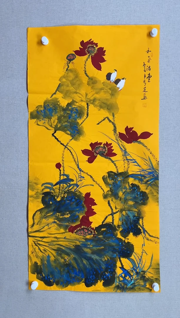 国画138*68 李秀芝李秀芝李秀芝李秀芝李秀芝