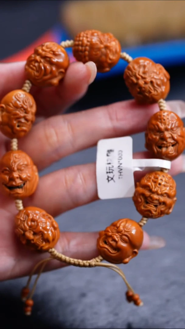 橄榄核手串橄榄核核雕闪购