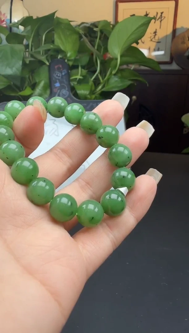 未镶嵌手串和田玉手串XB08多样性发其一