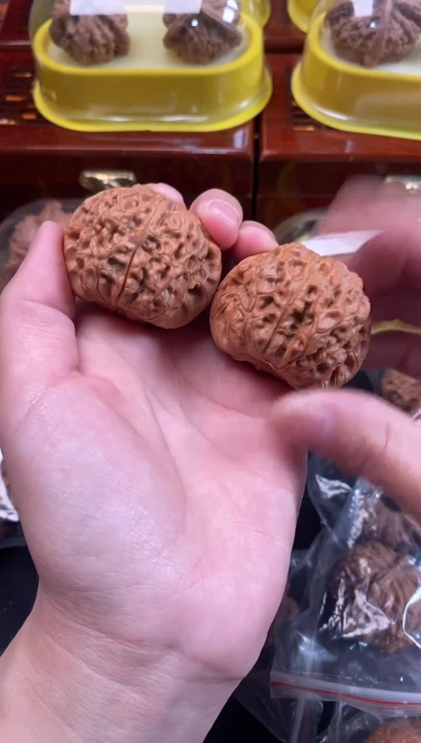 把件文玩核桃血麒麟41尺Q423