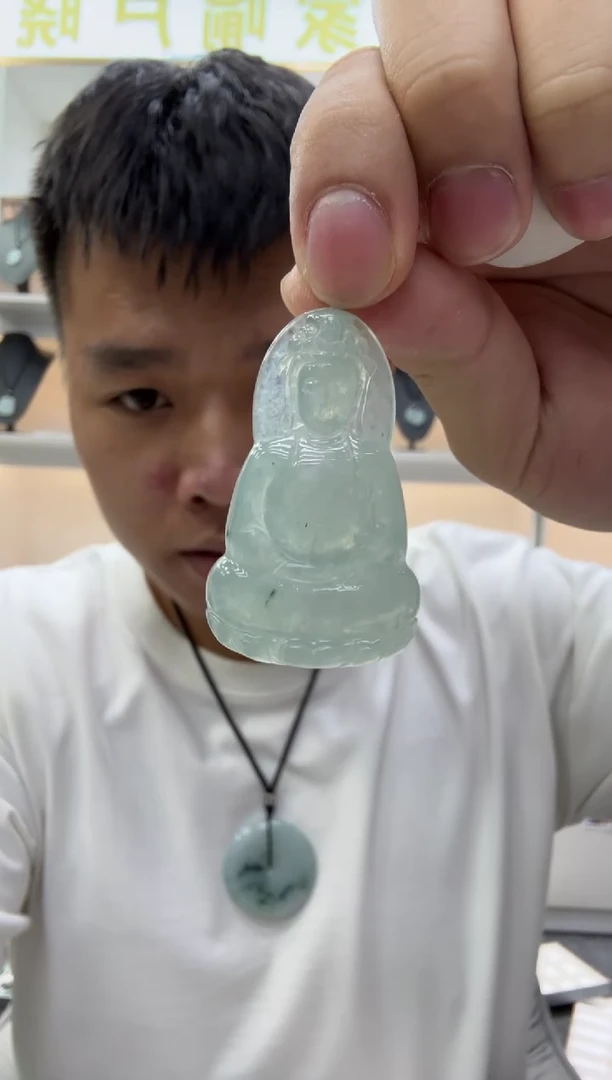 未镶嵌挂件翡翠天然翡翠A货孤品一件