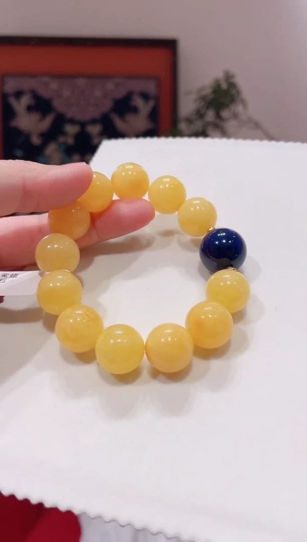 手链蜜蜡未镶嵌蜜蜡