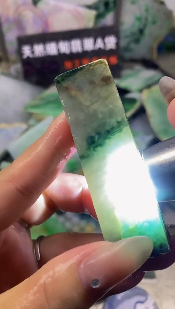 散珠翡翠天然缅甸翡翠A货107