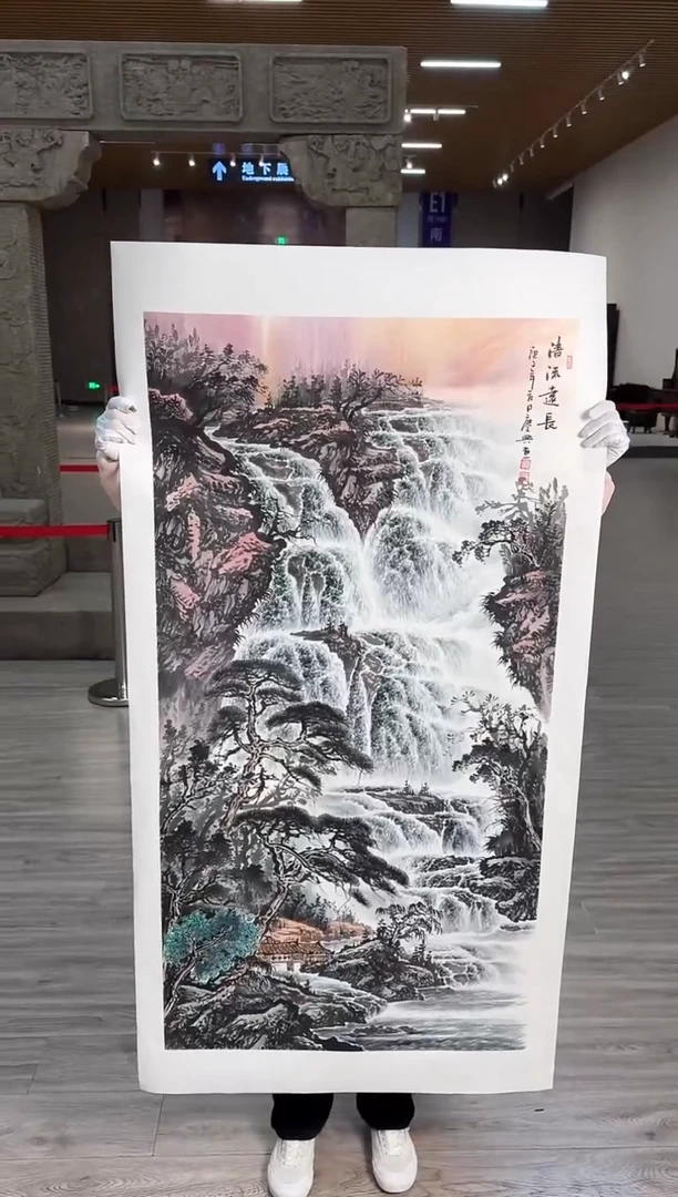 国画84赵隆轩艺术馆李庆兴老师作品