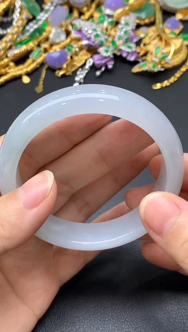 未镶嵌手镯翡翠326-中国好珍宝