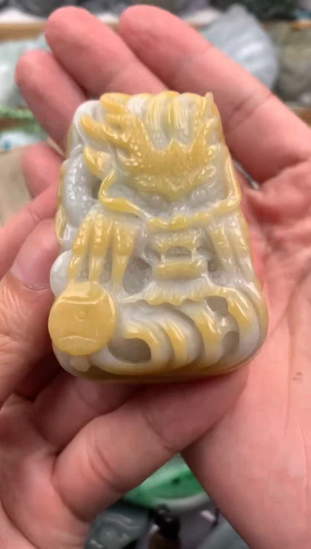 吊坠(不含链)未镶嵌翡翠1