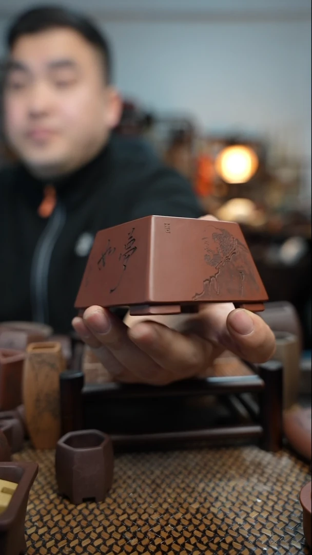 【闪购商品】紫砂花盆長木軒精品紫砂