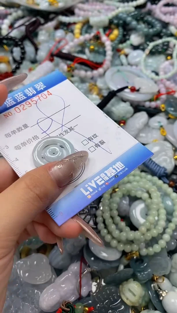 翡翠未镶嵌颈饰闪购0295704