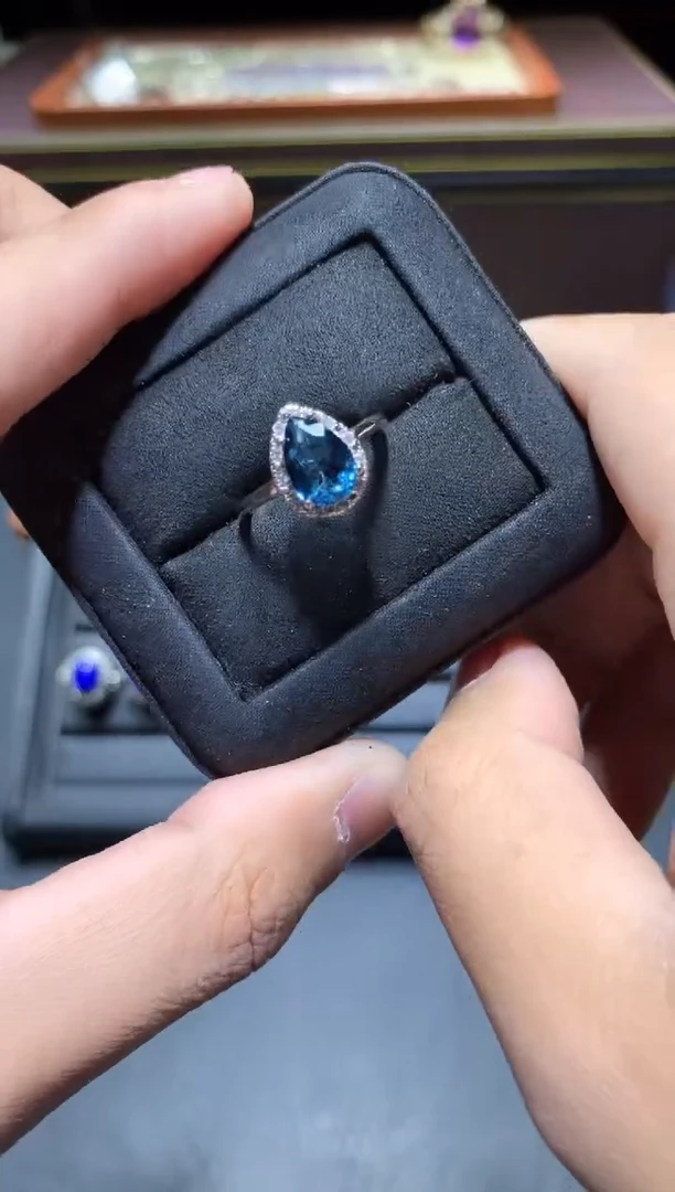 【闪购商品】托帕石戒指未镶嵌K46【多样性发其一】