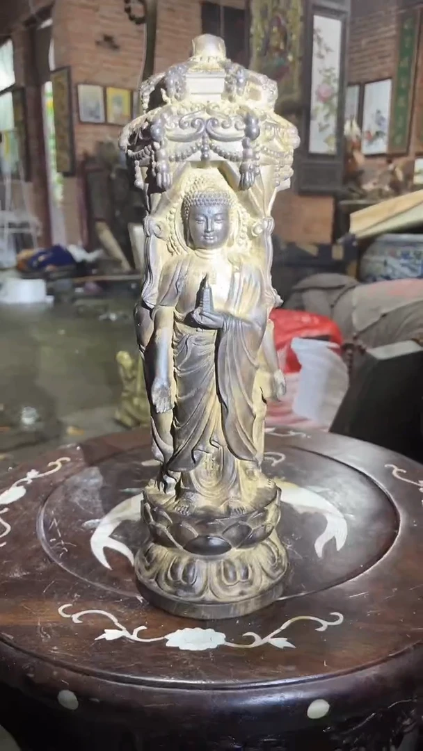 【闪购商品】木木雕木雕工艺，新年快乐