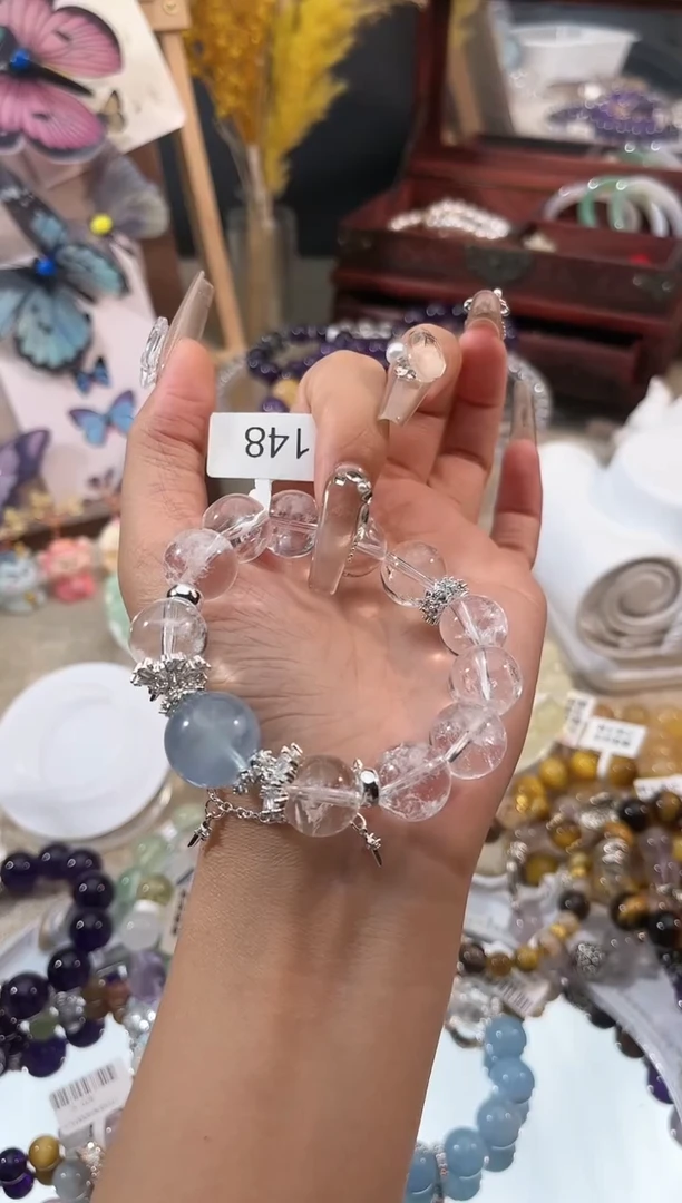 【闪购商品】水晶手链未镶嵌多样性发货颜色微差【要拍两单！！】