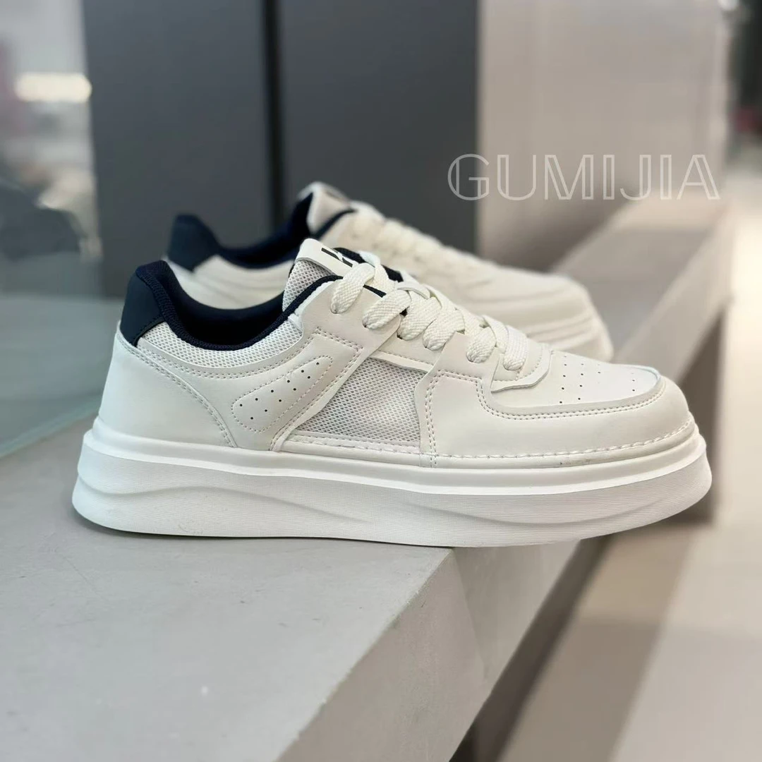 Gumijia/新品经典款时尚超轻夏百搭舒透气休闲小白板鞋GMJ07