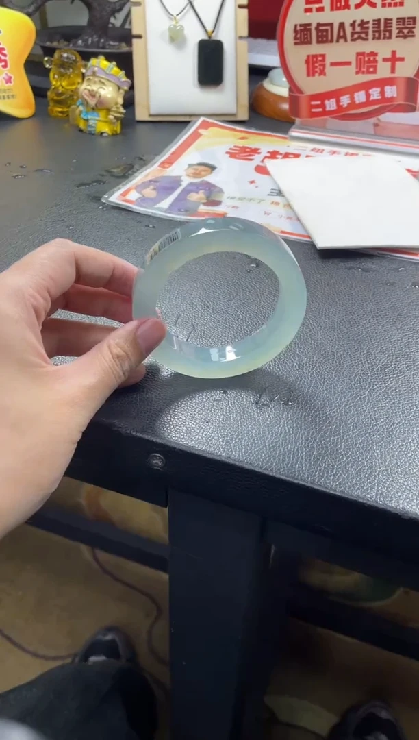 未镶嵌手镯定制翡翠T*h正圈YJZQDZS-36-SZ（拆单）