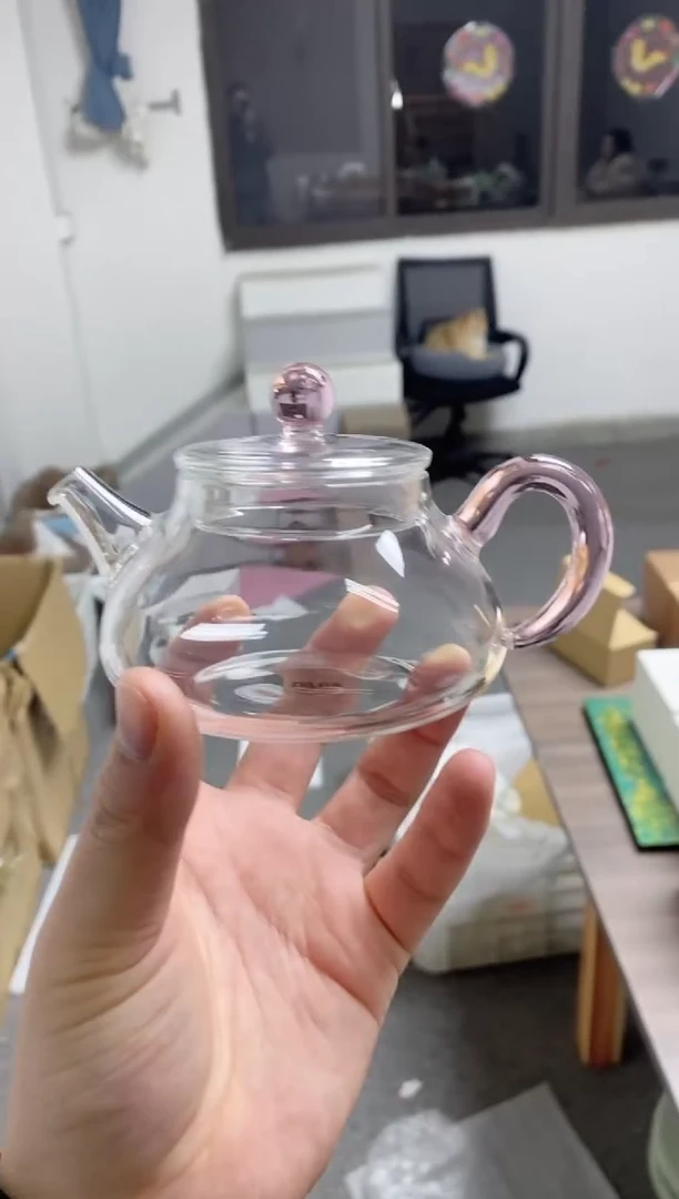 【闪购商品】孤品风谜喜乐壶浅粉色
