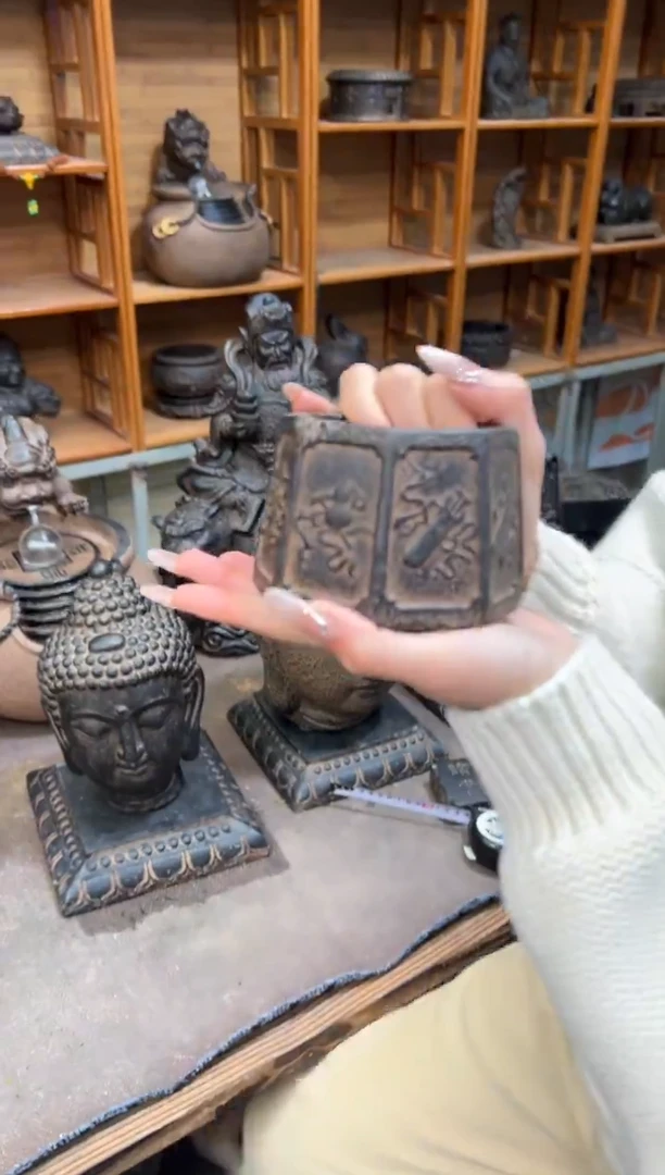 陶土【火山泥】八宝井