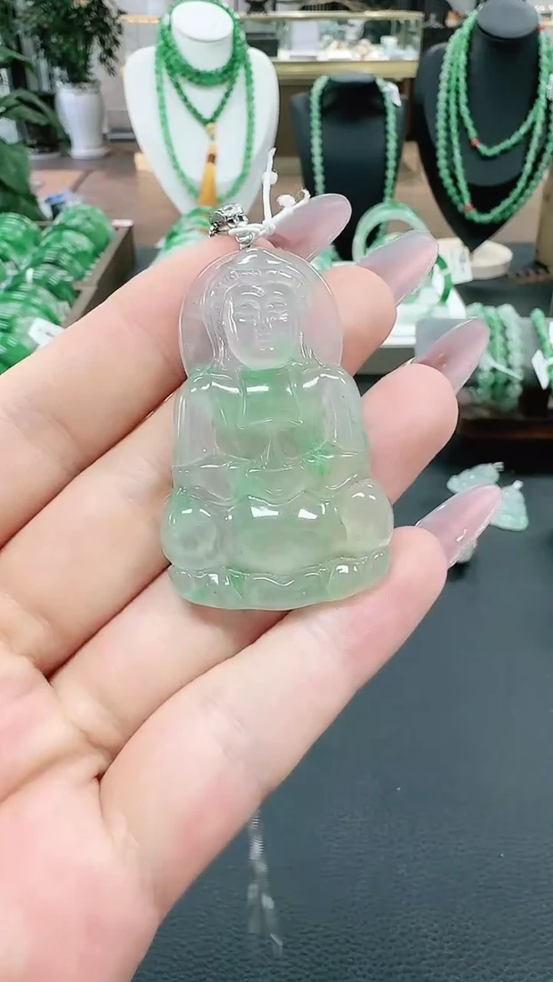 未镶嵌1石英质玉（非洲翠）/1298
