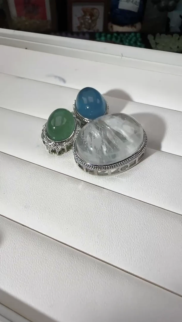 未镶嵌颈饰水晶夏**.12a拍十四发货/7.25/1个