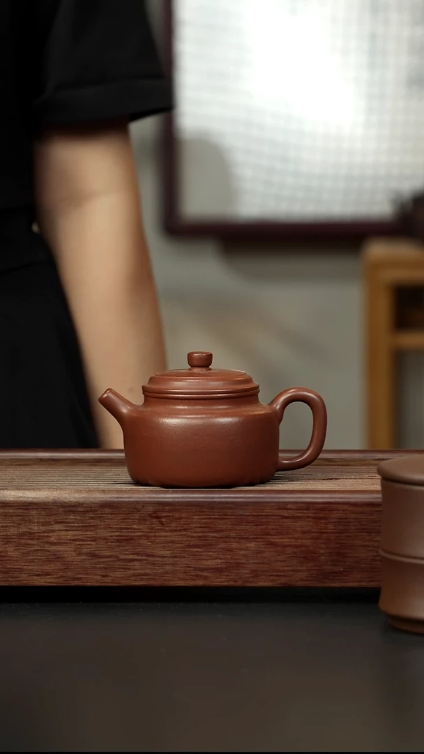 紫砂茶壶四号井底槽清德钟 李