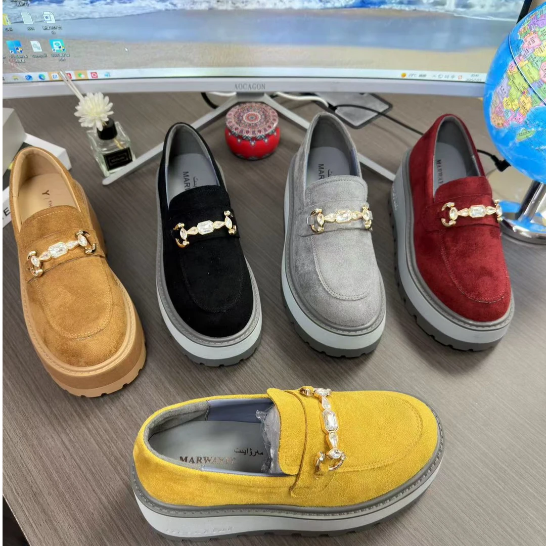 ayixa-0时尚新款豆豆鞋百搭推荐乐福鞋