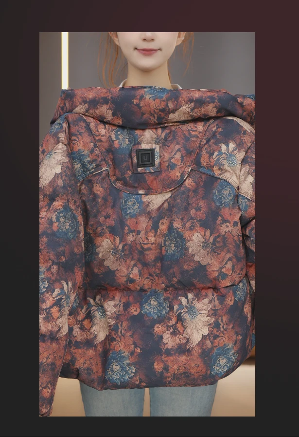 复古时尚高级感羽绒服2025冬装新款气质百搭洋气保暖外套