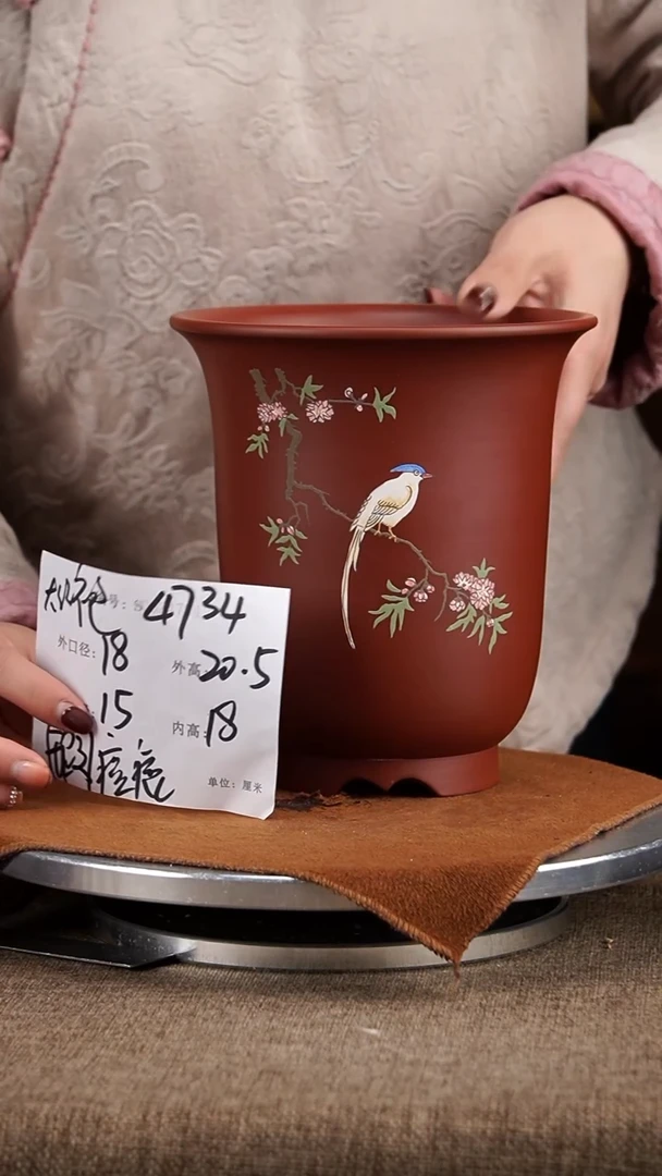 【闪购商品】紫砂花盆紫砂花盆4734