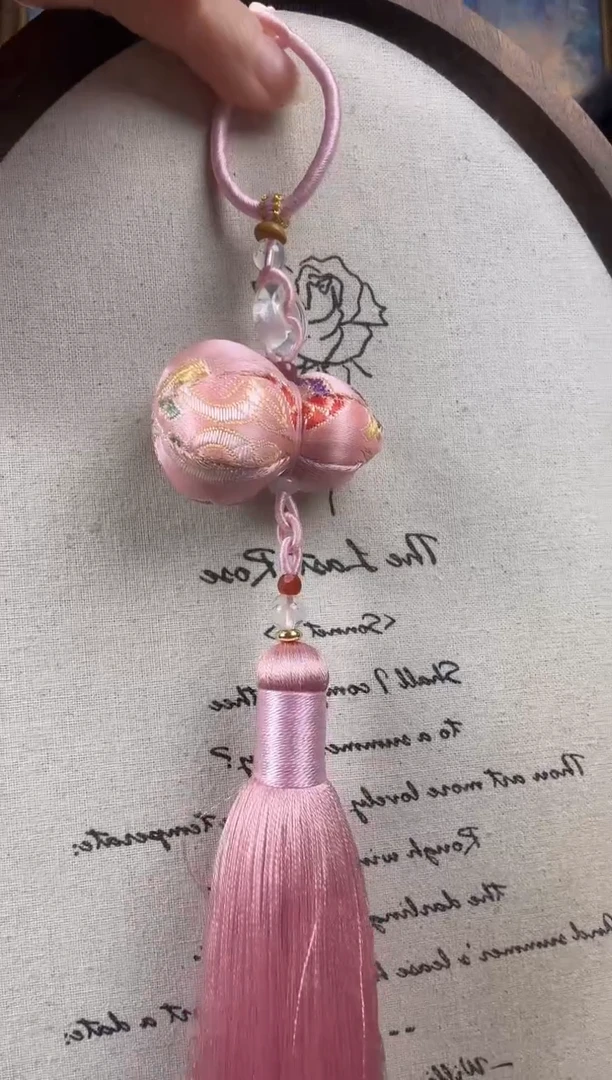 颈饰未镶嵌水晶包挂