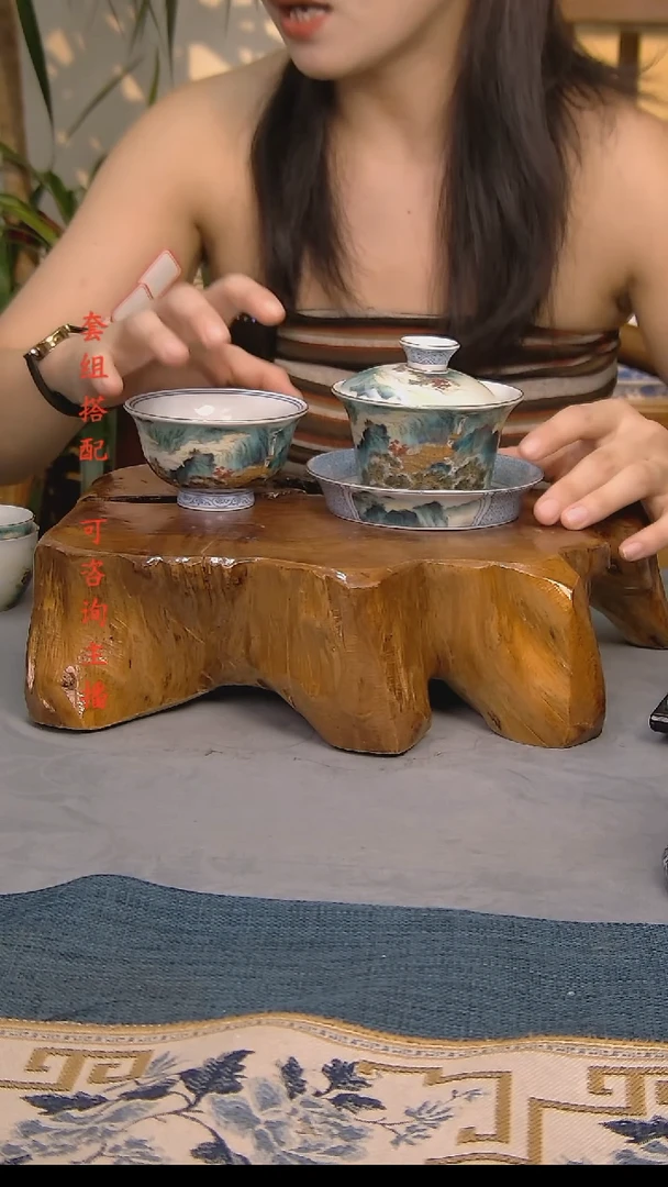 简装家用款2件套 白瓷陶瓷茶具