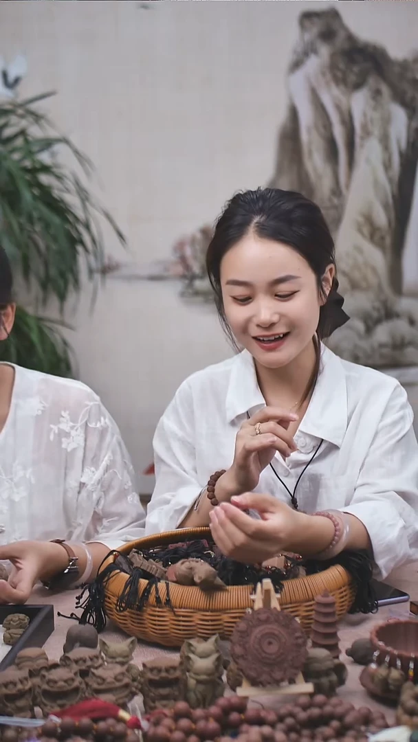 木桂花木犀 狐狸摆件
