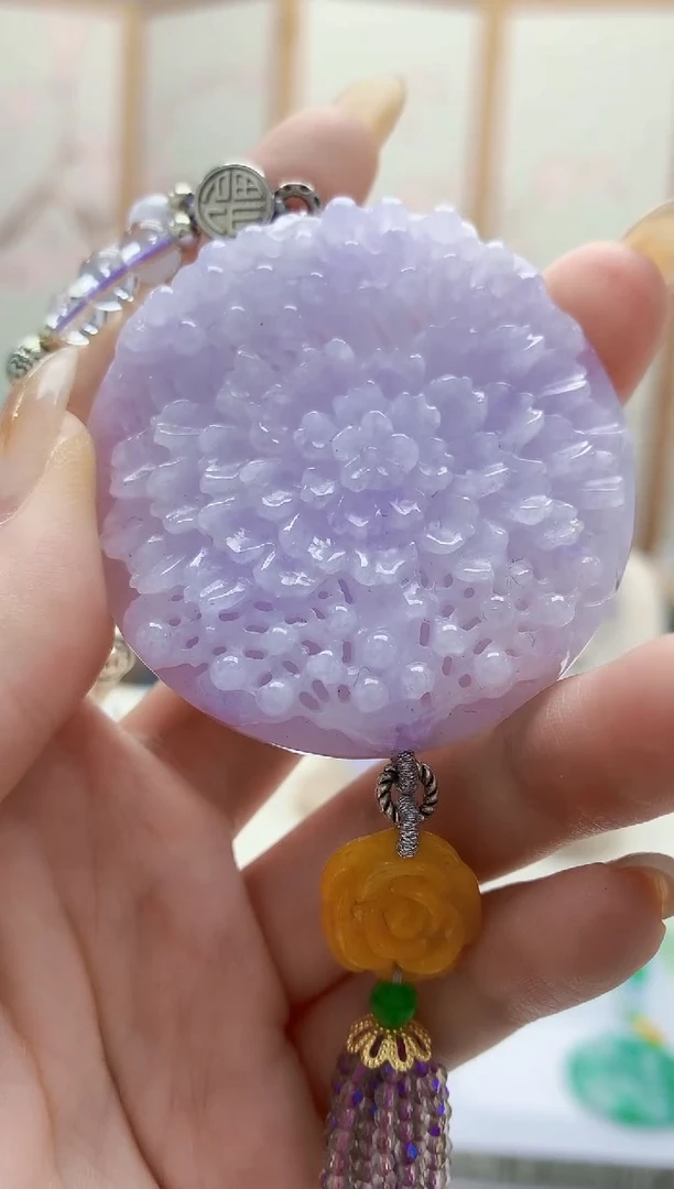 未镶嵌定制翡翠3495jw-毛货挂件20