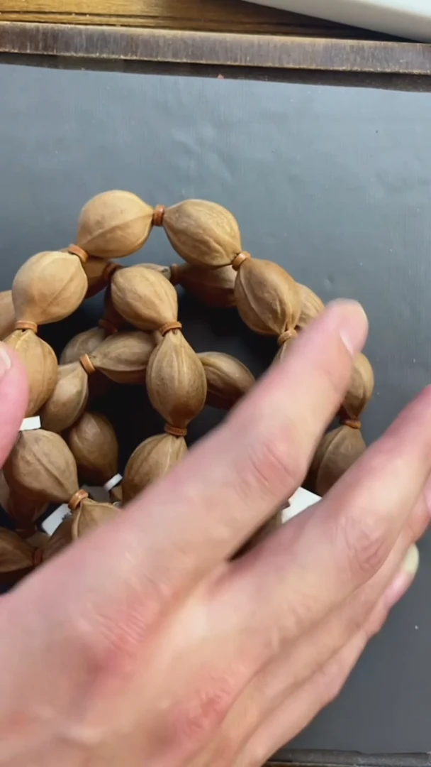 手串橄榄核18尺寸梅林铁核