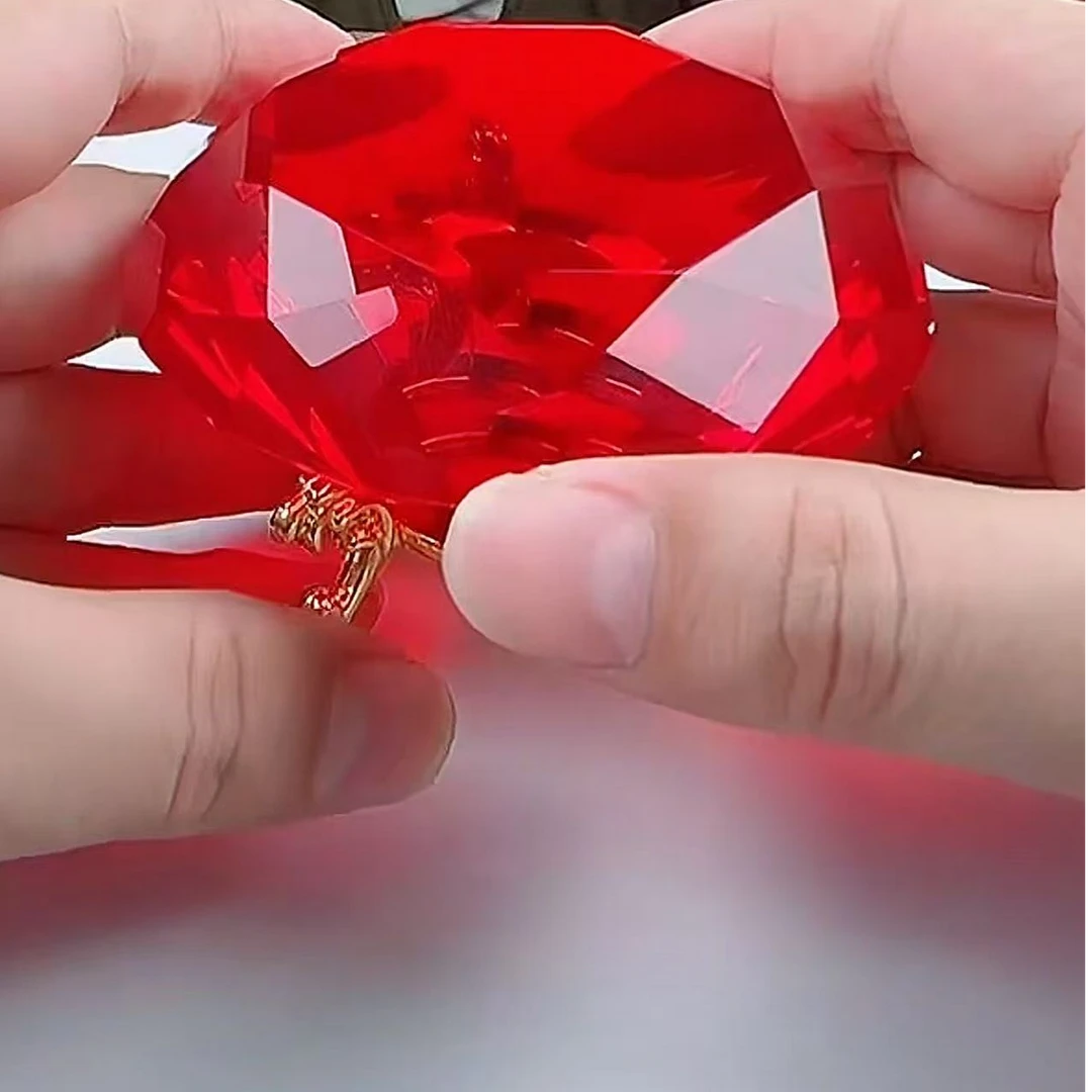 T057正品欧标甄藏精美红宝石大裸石多样性发其一培育二