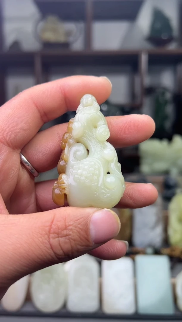 【闪购商品】和田玉把件未镶嵌挂件