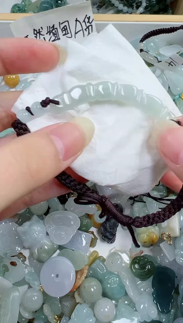翡翠裸石219号链接，A货翡翠