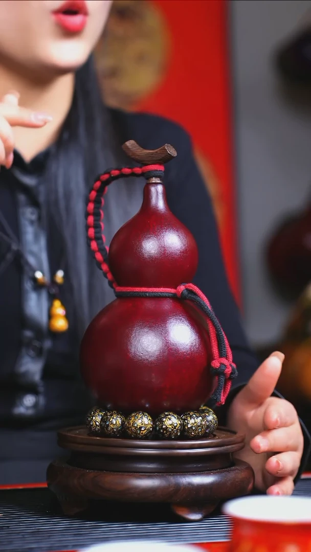 【闪购商品】JL005过年礼臻选大漆酒葫芦