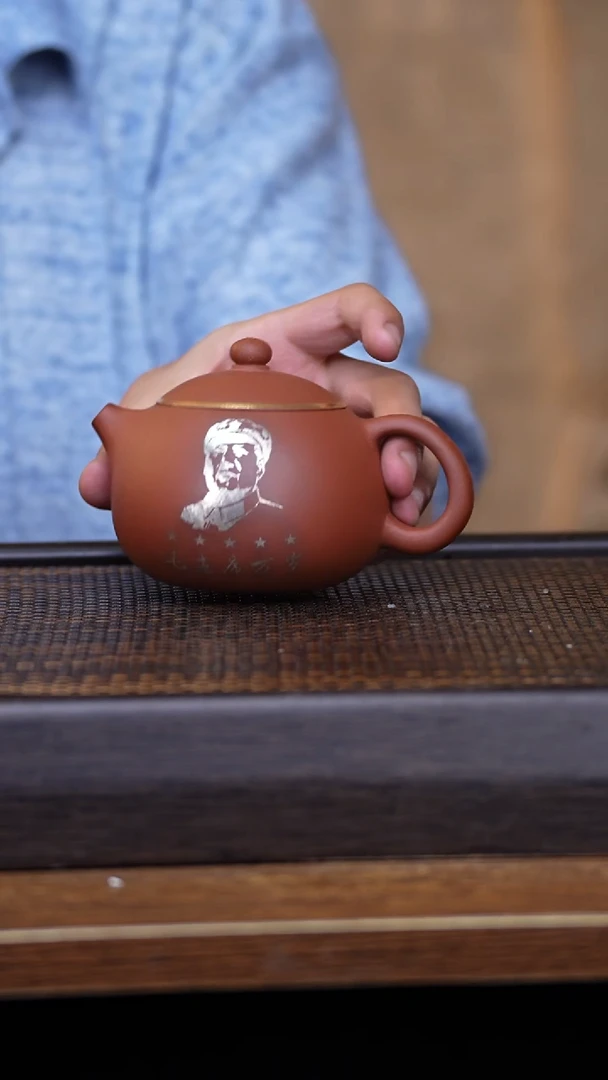 茶壶紫砂宜兴手工原矿紫砂壶001