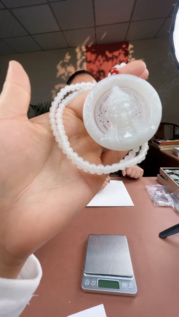 颈饰未镶嵌和田玉a72