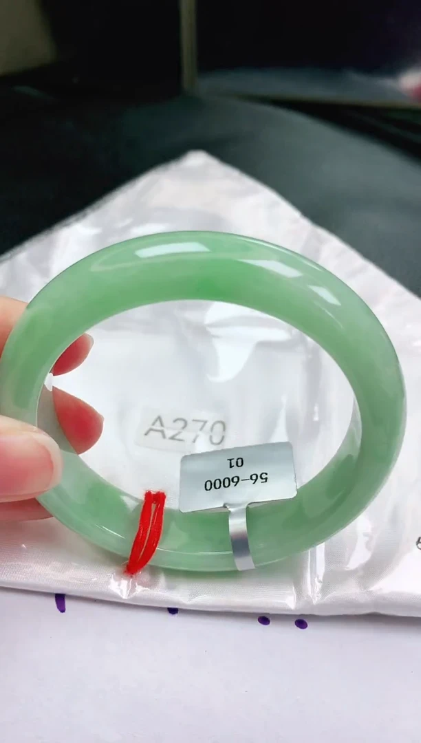 未镶嵌手镯翡翠缅甸天然A货翡翠手镯