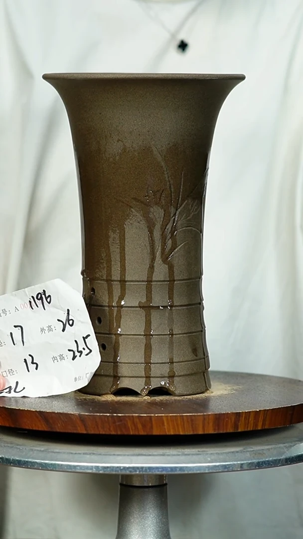 紫砂花盆1196 紫砂花盆紫砂