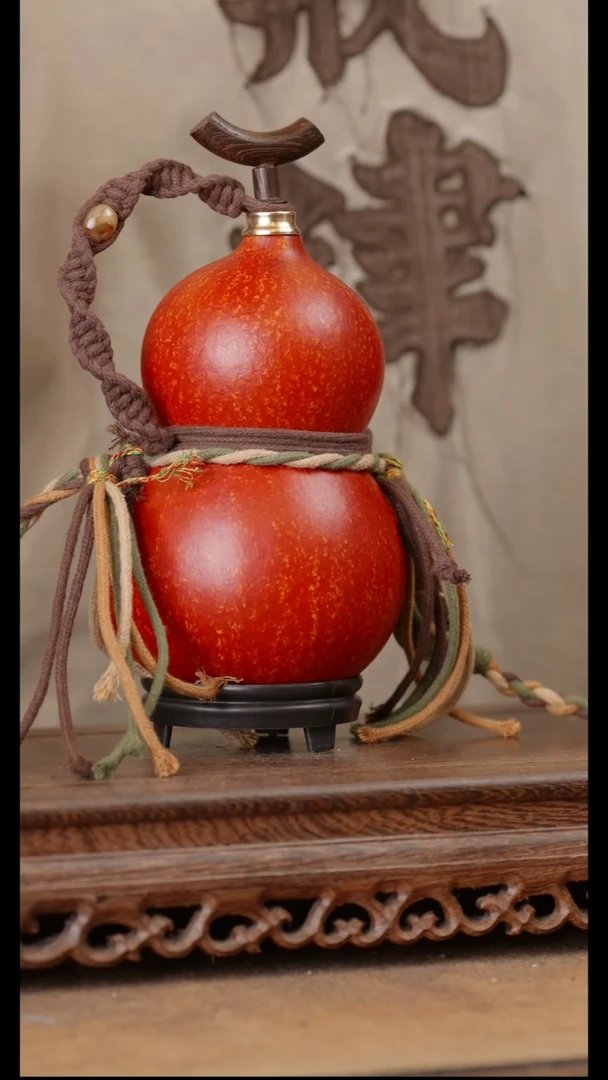 100号精品天然大漆酒葫芦一物一拍~