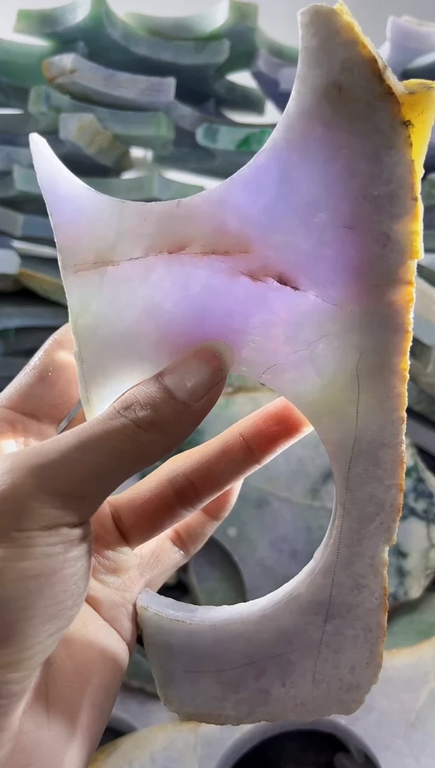 裸石翡翠缅甸翡翠A货陈298