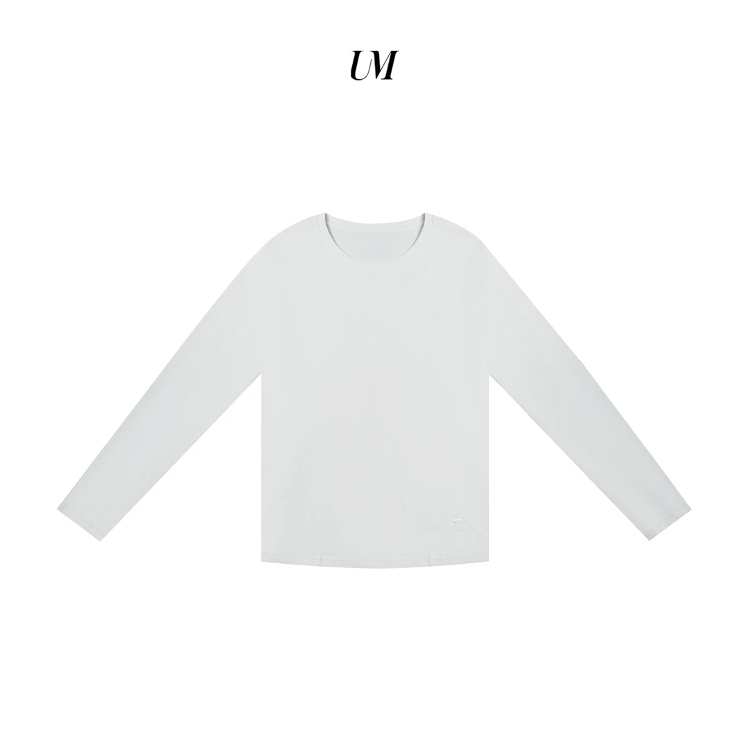 【U.M】男士液氨棉基经典圆领长袖休闲百搭舒适T恤