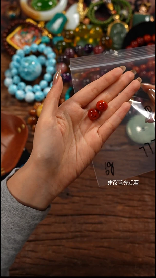 未镶嵌1南红玛瑙美***儿屾山出品