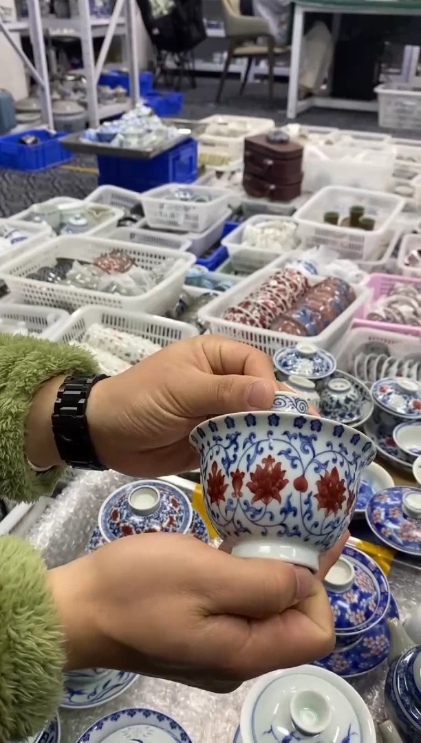 摆件陶景德陶瓷茶具容量约120