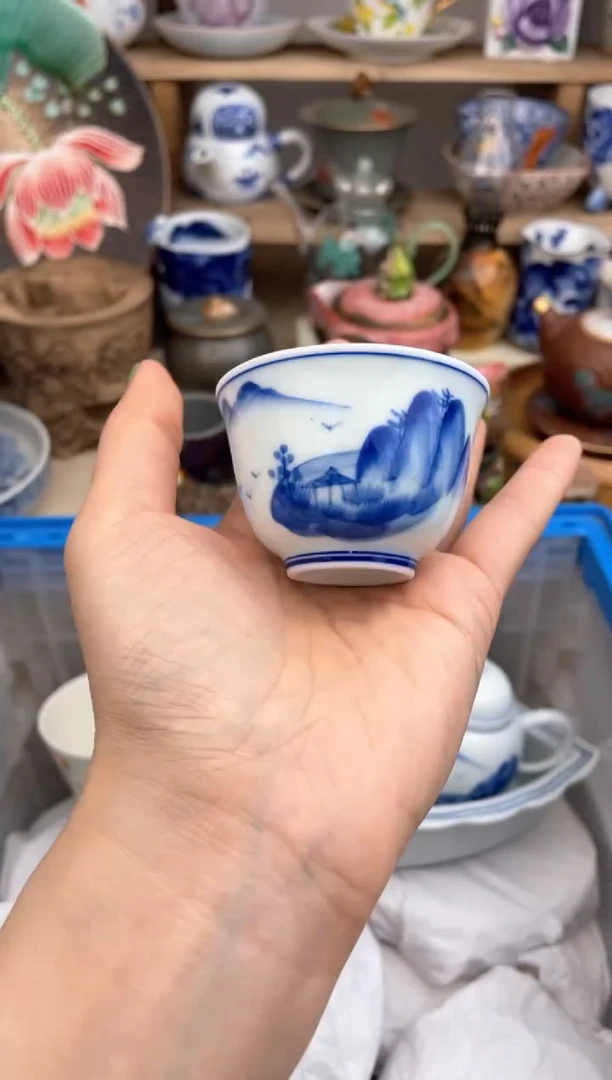 瓷片默认微瑕，看清尺寸品相再拍