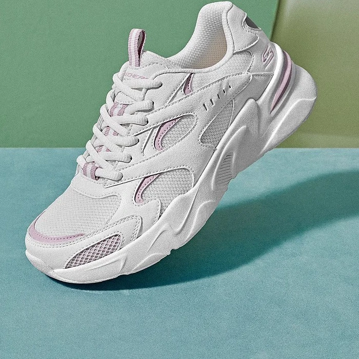 【欧若风】斯凯奇女鞋时尚百搭运动鞋舒适低帮潮流复古休闲鞋117354