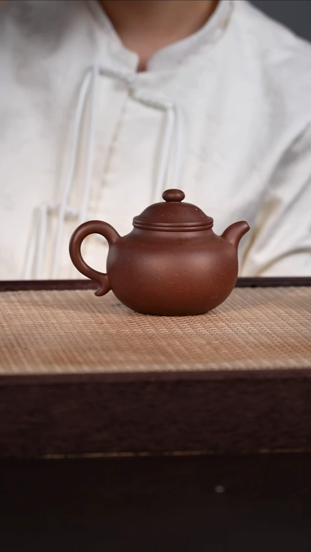 茶壶紫砂紫玉金砂 250cc