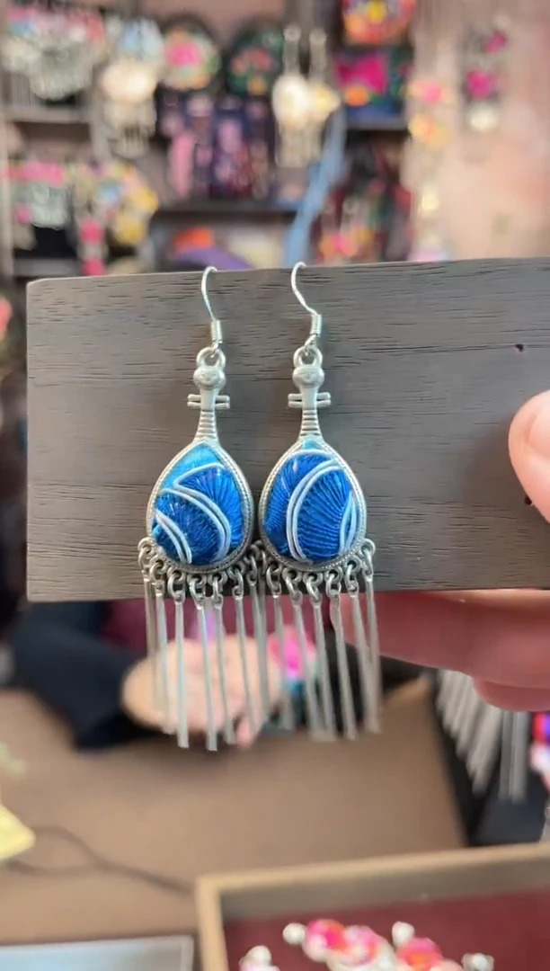 织绣 民族风手工非遗老绣饰品615