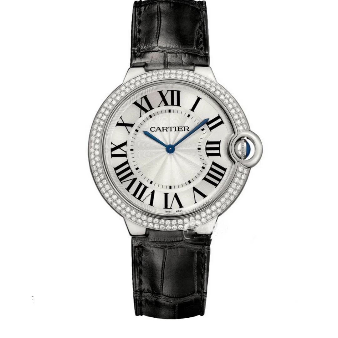 99新 Cartier/卡地亚 老佛爷/卡地亚蓝气球后钻/自动/单表/42mm