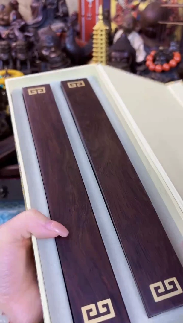 【闪购商品】风车木（黑檀木）岳卫铜器一号链接