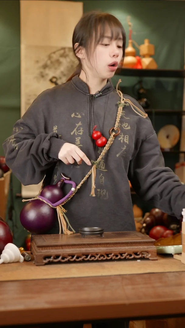 64号精品天然大漆酒葫芦一物一拍~